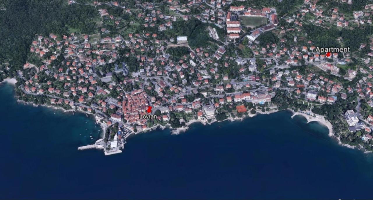 Apartment With Direct Sea View, Free Parking And Close To Beaches And Promenade Lovran Exterior photo